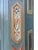 Wood Blue Painted Fir Wardrobe For Sale - Image 7 of 18