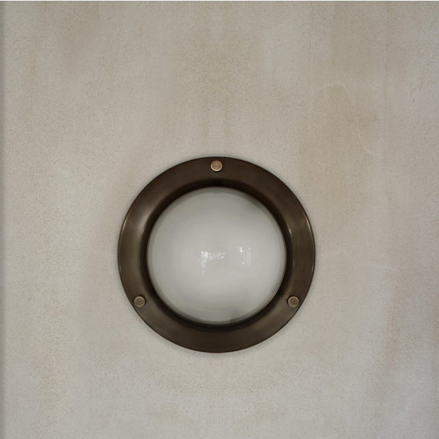 Elegant and versatile wall or ceiling lamp, model LSP6 "Tommy", designed by Luigi Caccia Dominioni and produced by Azucena...