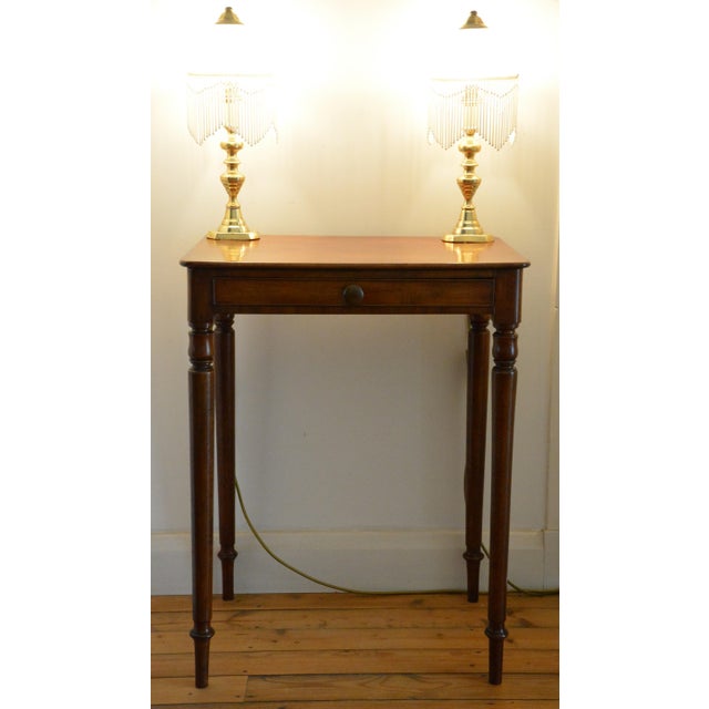 William IV English Mahogany Side Table, 1840 For Sale - Image 14 of 18