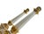 1970s Neoclassical Fluted Column Table Lamps with Laurel Wreath, 1970s, Set of 2 For Sale - Image 5 of 13
