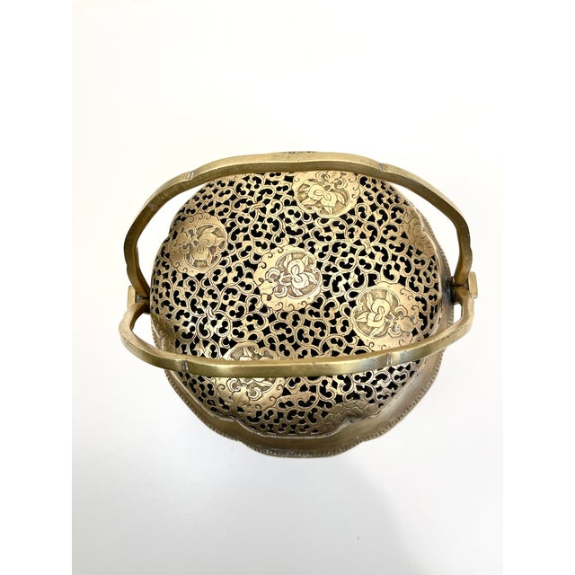 Brass Antique Vintage Hand Warmer For Sale - Image 8 of 14
