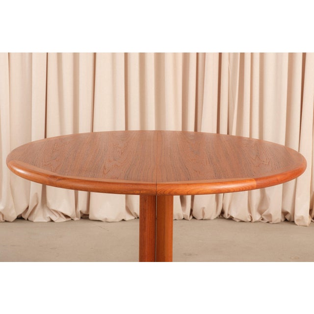 1960s Laurits M. Larsen Extendable Teak Dining Table Danish Modern Møbelfabrik a/S For Sale - Image 13 of 13