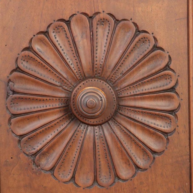 Wood Antique Baroque Wood Corner Cabinet For Sale - Image 7 of 11
