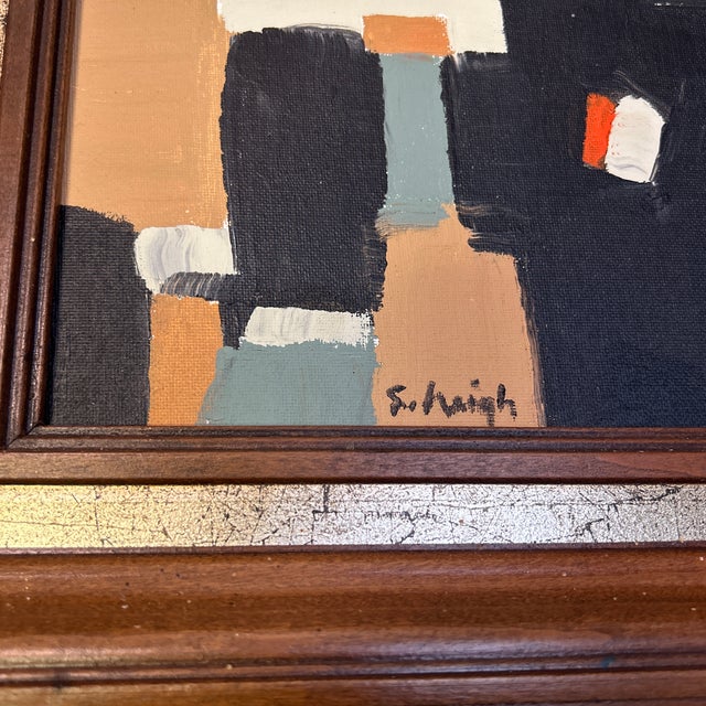 Two Contemporary Original Abstract Paintings by Stephen Heigh “County Line #1-2” - Set of Two For Sale In Philadelphia - Image 6 of 8