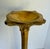 Antique Art Nouveau Gilt Metal Trumpet Altar Vase With Floral Relief For Sale - Image 13 of 14