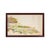 Early 20th Century Antique Japanese Hand-Painted Village Landscape Scene on Paper in Custom Frame For Sale - Image 5 of 12