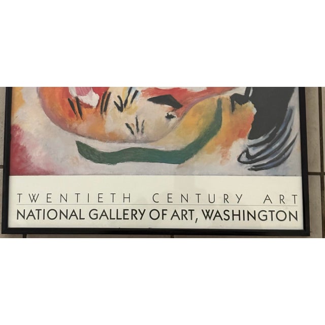Late 20th Century Late 20th Century Wassily Kandinsky Exhibition Poster “Improvisation 31” For Sale - Image 5 of 8