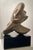 Abstract Stone Sculpture of Seashell Original One of a Kind Handcarved Limestone For Sale - Image 3 of 5