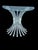 1970s Mid Century Modern Lucite Console Table For Sale - Image 4 of 5