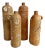 Set of 4 Antique Herzogthum Earthware Bottles For Sale