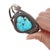 6.25" 50's-60's Navajo silver and turquoise cuff bracelet For Sale - Image 4 of 11