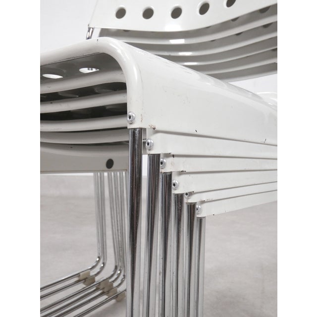 Omstak Chairs by Rodney Kinsman for Bieffeplast, 1980s, Set of 6 For Sale - Image 14 of 18