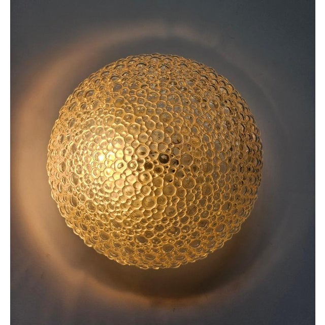 Mid-Century Bubble Flush Mount, Limburg, Germany, 1970s For Sale - Image 4 of 17