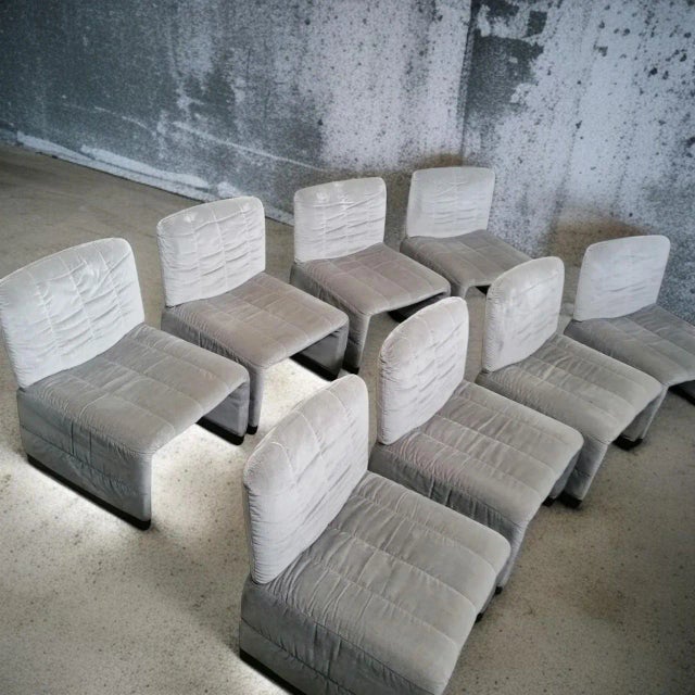 Alky Style Lounge Chairs by Giancarlo Piretti, 1970s, Set of 8 For Sale - Image 6 of 9