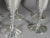 American 1960s Silver Plated Goblets With Twist Stems- Set of 8 For Sale - Image 3 of 8