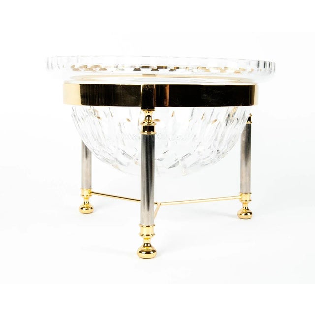 Vintage Cut Crystal Champagne Cooler For Sale In New York - Image 6 of 8