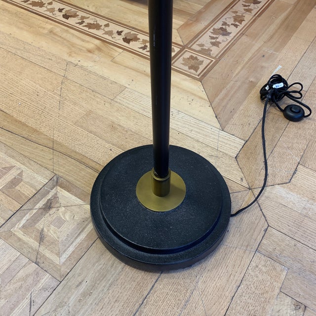 Pottery Barn Winslow Arc Floor Lamp With Shade Chairish