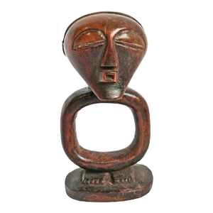 Early 20th Century Vintage Wood Songye Figure
