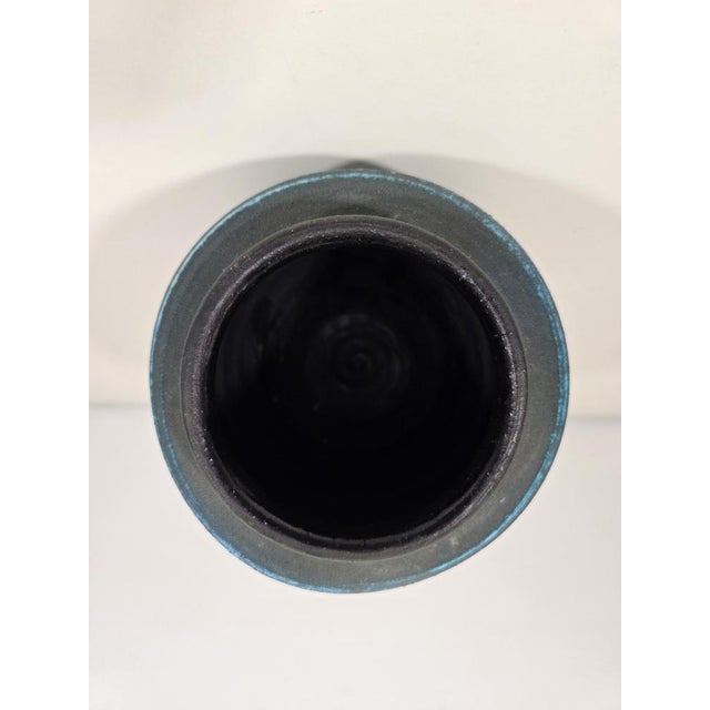 1960s Gallic Ceramic Vase from Accolay, 1950s For Sale - Image 5 of 8
