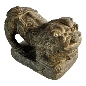 Antique Stone Lion Paper Weight