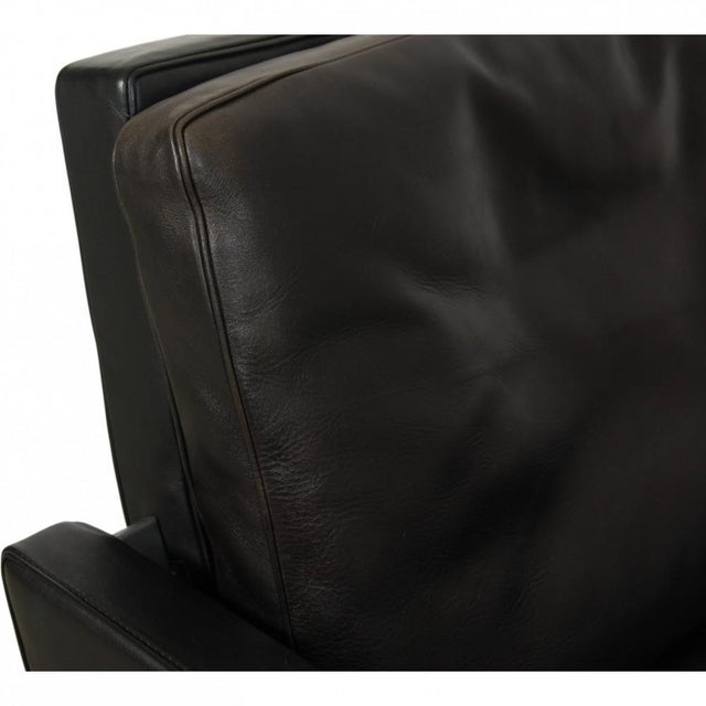 1970s Vintage PK31 Chair in Black Leather by Poul Kjærholm, 1970s For Sale - Image 5 of 15