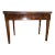 19th Century Biedermeier Walnut Flip Top Tea Table For Sale