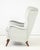 Amazing 1960's modernist lounge chair designed by Gustav Bergmann, fully restored and newly re-upholstered in Italian...
