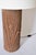 Vintage Cylinder Ceramic and Stoneware Lamp, 1950s For Sale - Image 4 of 6