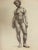 Figurative Vintage Nude Pencil Drawing of a Black Female 1940s For Sale - Image 3 of 7