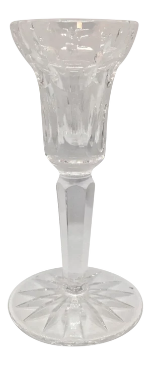 Waterford Crystal Signed Candle Holder