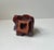 Red Icelandic Brutalist Vase with Volcanic Blood Glaze, 1970s For Sale - Image 8 of 9
