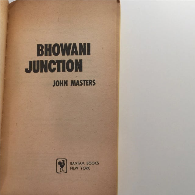 John Masters Bantam 1955 Bhowani Junction Book For Sale - Image 4 of 5