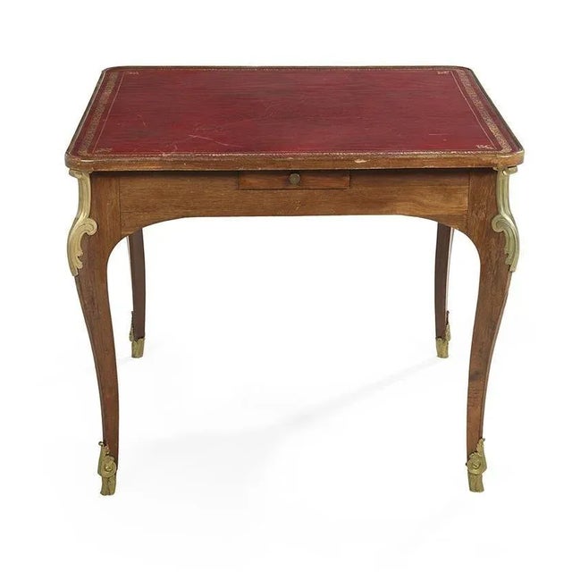 Louis XV-Style Fruitwood Games Table For Sale - Image 4 of 5