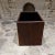 Modern 1970s Modern Walnut Wood Planter Box or Waste Basket For Sale - Image 3 of 11