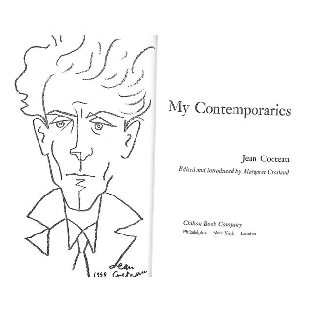 Traditional "My Contemporaries" 1968 Cocteau, Jean For Sale - Image 3 of 8