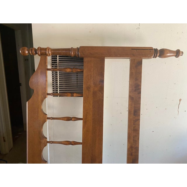 1980s Ethan Allen Vintage Queen Size Maple Headboard Chairish