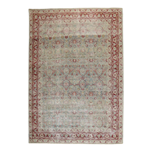 Antique Zabihi Collection Persian Isfahan Rug
