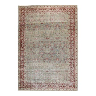 Antique Zabihi Collection Persian Isfahan Rug - 7'2" x 10' For Sale