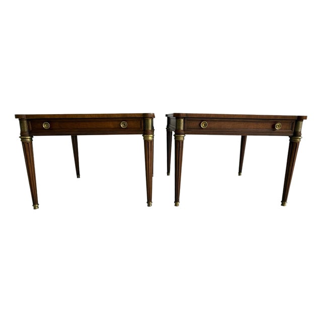 Vintage Baker "Limited Edition" Side Tables For Sale