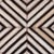 Handmade Beige Brown Geometric Cowhide Leather Ottoman Pouf 18x18x18 In For Sale - Image 4 of 6
