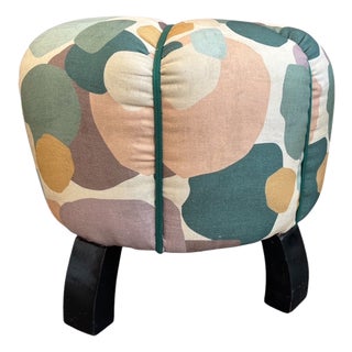 Art Deco Ottoman, 1930s For Sale