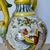 Blue Italian Majolica Hand Painted Ceramic Pottery Face Handles Vase For Sale - Image 8 of 16