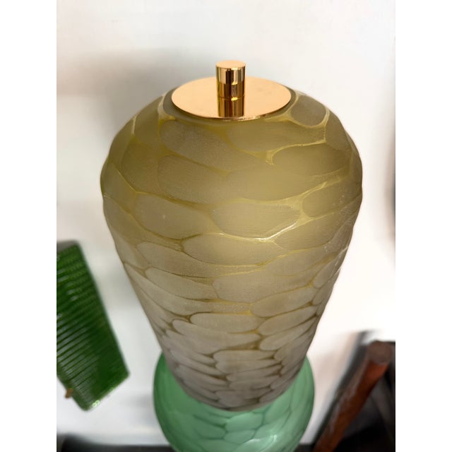 Large Contemporary Totem Murano Glass Floor Lamp by Studio Ad, Italy For Sale - Image 11 of 13