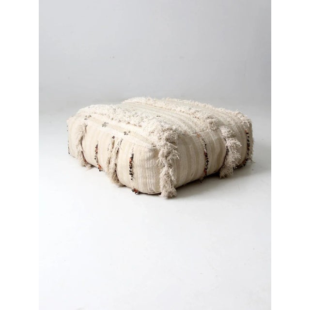 Vintage Moroccan Style Floor Pillow For Sale - Image 13 of 13