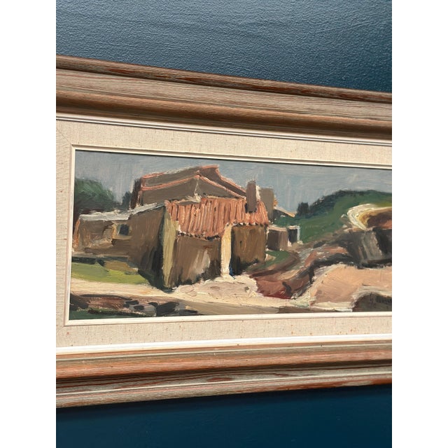 Gideon Isaksson, Portuguese River, 1960s, Oil on Canvas For Sale - Image 7 of 18