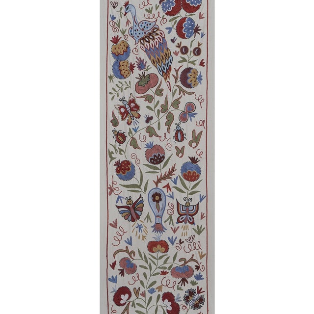 Suzani Pictorial Wall Decor For Sale - Image 4 of 10