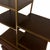 Studio a Home Oslo Etagere in Dark Ash Wood and Brass-Bronze Finished Metal For Sale - Image 10 of 12