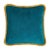 Happy Pillow in Teal and Yellow from Lo Decor For Sale
