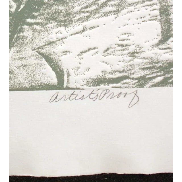 "Frostbound IV" by Paula Crane Hand Signed, Titled and Numbered by the artist "Frostbound IV" unframed Limited Edition...