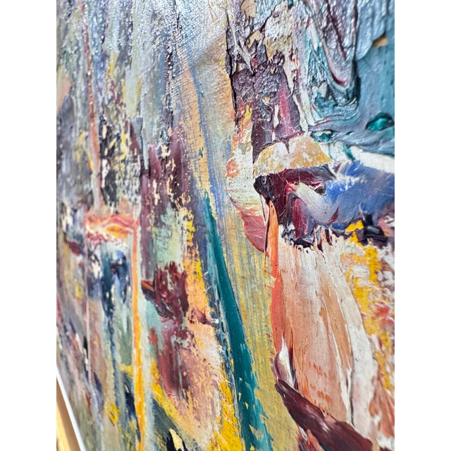 Mid-Century Expressionist Oil Painting of Seated Woman, Signed Schoonmaker For Sale In Atlanta - Image 6 of 12